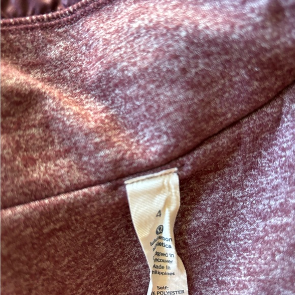 EUC purple Lululemon running vest - Picture 3 of 3